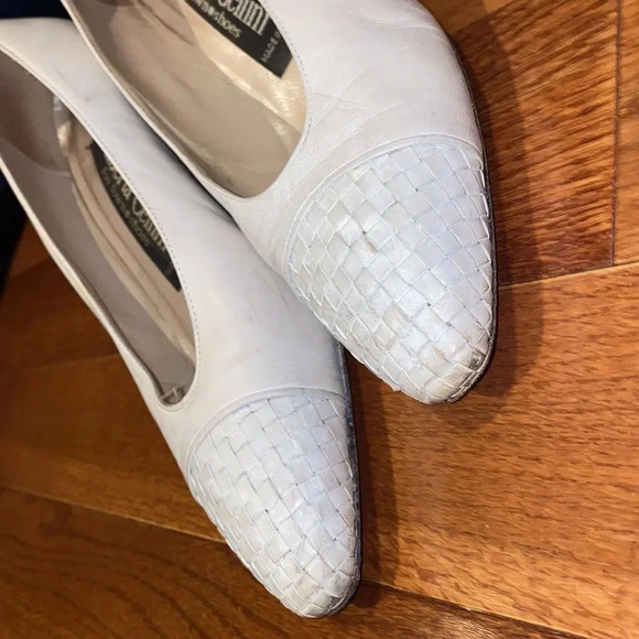 Alberta Cellini Vintage Kitten heels shoes Sz 5.5 - Picture 9 of 11